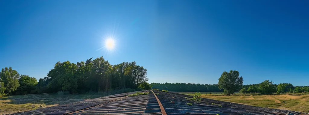 a sturdy, well-maintained roof under a clear blue sky, protected from future rain damage.